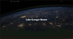 Desktop Screenshot of lukegb.com